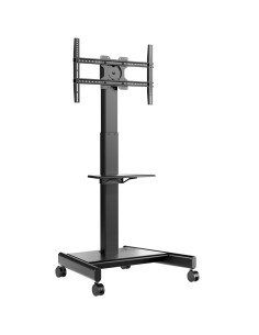 Onkron Ts1552E Mobilny Stojak Obrotowo-Nachylny Do Ekranu 43"-75" Maks 70 Kg Czarny
