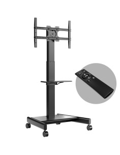 Onkron Ts1552E Mobilny Stojak Obrotowo-Nachylny Do Ekranu 43"-75" Maks 70 Kg Czarny 2