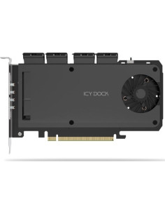 Icy Dock Adapter 4 X M.2 Nvme Ssd Mobile Rack Adapter Card F