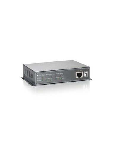 Przełącznik Levelone Gb Poe+ 5-Portowy 19" 115W 1Gbps