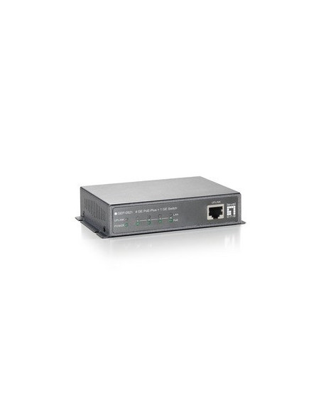 Przełącznik Levelone Gb Poe+ 5-Portowy 19" 115W 1Gbps