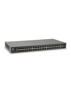 Przełącznik Levelone Fgu-5021 - Niezarządzalny - 48 X 10/100 + 2 X Combo Gigabit Sfp - Możliwość Montażu W Szafie