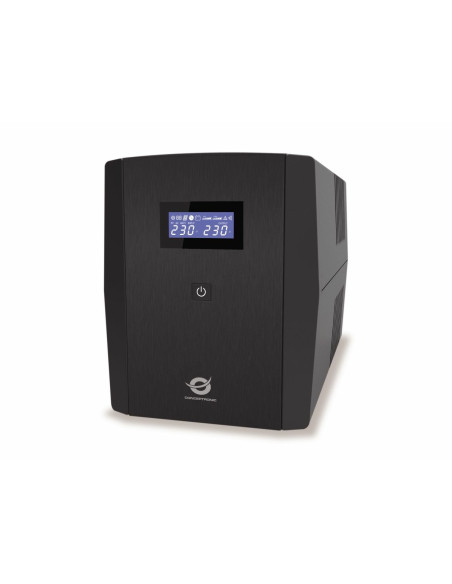 Zasilacz Awaryjny Ups Conceptronic 1500Va/900W/2Xschuko/3Xiec/Usb/Rj45/Avr Bk