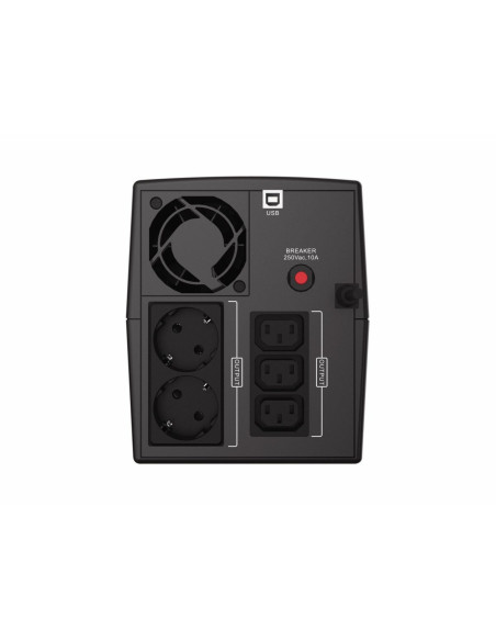 Zasilacz Awaryjny Ups Conceptronic 1500Va/900W/2Xschuko/3Xiec/Usb/Rj45/Avr Bk