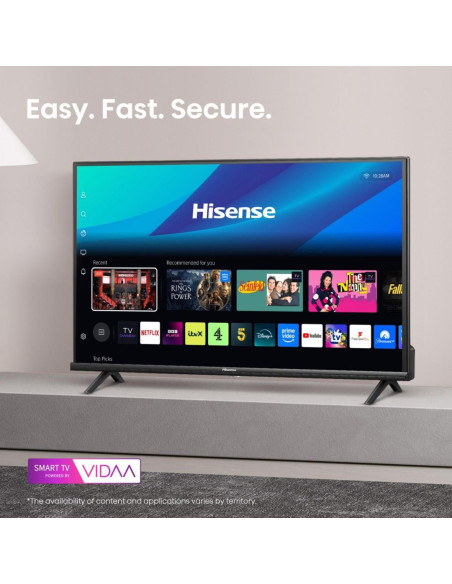 Hisense 40A4Q 101,6 Cm (40") Full Hd Smart Tv Wi-Fi Czarny 200 Cd/M2