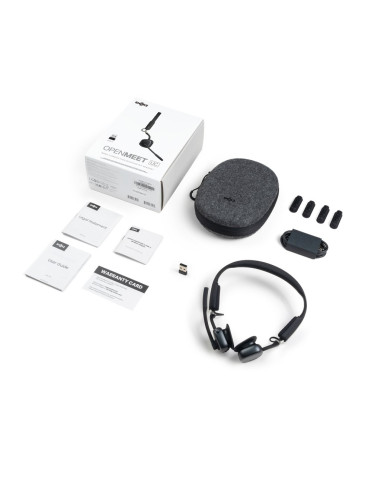 Shokz C610-Aa-Bk Słuchawki/Zestaw Słuchawkowy Bezprzewodowy Nauszny Biuro/Centrum Telefoniczne Usb Typu-A Bluetooth Czarny