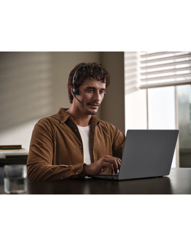 Shokz C610-Aa-Bk Słuchawki/Zestaw Słuchawkowy Bezprzewodowy Nauszny Biuro/Centrum Telefoniczne Usb Typu-A Bluetooth Czarny