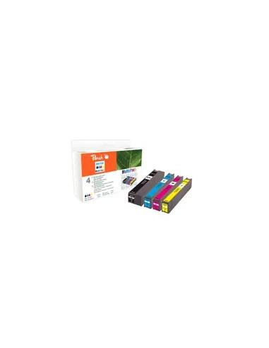Peach Pi300-750 Nabój Z Tuszem 4 Szt. Zamiennik Wysoka (Xl) Wydajność Czarny, Cyjan, Purpurowy, Żółty