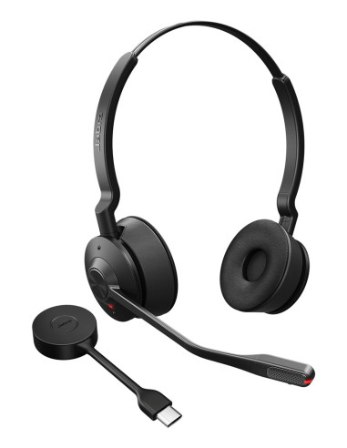 Jabra Engage 55 Se Zestaw Słuchawkowy Bezprzewodowy Opaska Na Głowę Biuro/Centrum Telefoniczne Czarny