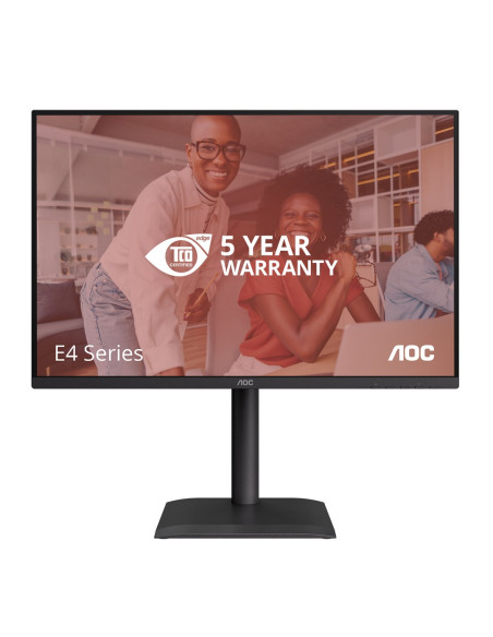 Aoc E4 X24E4U Monitor Komputerowy 61 Cm (24") 1920 X 1200 Px Full Hd Led Czarny