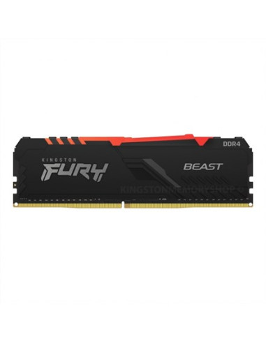 Kingston Technology Fury Beast Rgb Moduł Pamięci 16 Gb 1 X 16 Gb Ddr4 3200 Mt/S 288-Pin Dimm