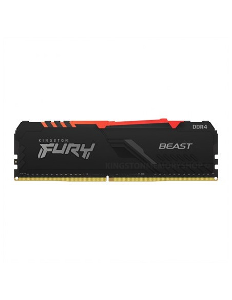 Kingston Technology Fury Beast Rgb Moduł Pamięci 16 Gb 1 X 16 Gb Ddr4 3200 Mt/S 288-Pin Dimm