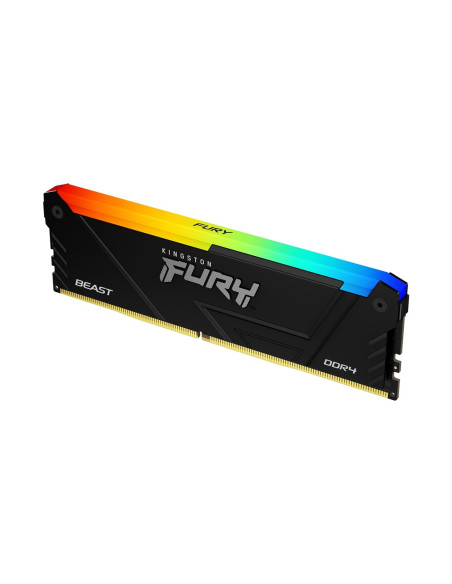 Kingston Technology Fury Beast Rgb Moduł Pamięci 16 Gb 1 X 16 Gb Ddr4 3200 Mt/S 288-Pin Dimm