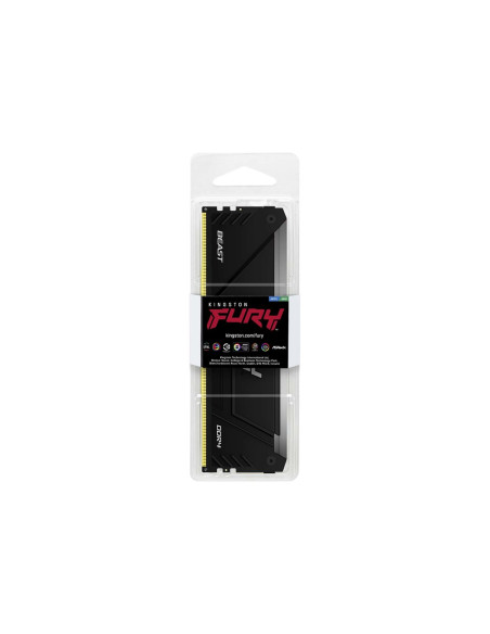 Kingston Technology Fury Beast Rgb Moduł Pamięci 16 Gb 1 X 16 Gb Ddr4 3200 Mt/S 288-Pin Dimm