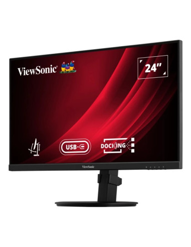Viewsonic Vg Series Vg2409U-2 Monitor Komputerowy 60,5 Cm (23.8") 1920 X 1080 Px Full Hd Led Czarny
