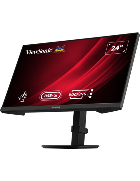 Viewsonic Vg Series Vg2409U-2 Monitor Komputerowy 60,5 Cm (23.8") 1920 X 1080 Px Full Hd Led Czarny