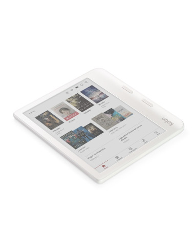 Czytnik E-Booków Rakuten Kobo Libra Colour Ekran Dotykowy 32Gb Wi-Fi Biały N428-Ku-Wh-K-Ck
