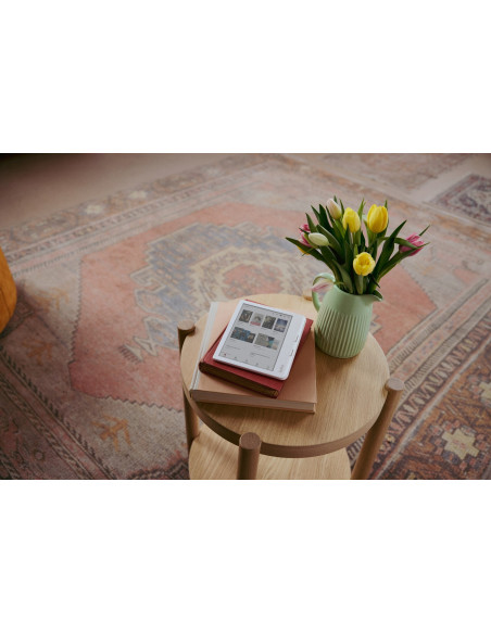 Czytnik E-Booków Rakuten Kobo Libra Colour Ekran Dotykowy 32Gb Wi-Fi Biały N428-Ku-Wh-K-Ck