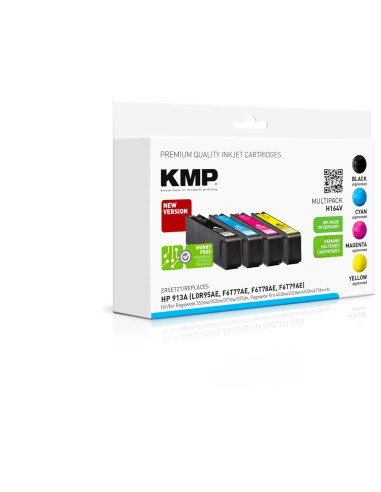 Kmp 1750,4005 Kaseta Z Tonerem 4 Szt. Zamiennik Czarny, Cyjan, Purpurowy, Żółty