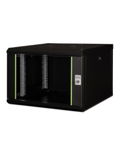 Digitus Szafa Sieciowa Wisząca Unique 19" 7U Rack 600X600, Drzwi Szyba, Czarny, Niedzielona, Złożona, 100Kg 2