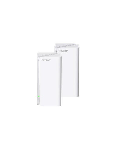 Tenda Mx21 Pro(2-Pack) Trójpasmowy (2,4 Ghz / 5 Ghz / 6 Ghz) Wi-Fi 6 (802.11Ax) Biały 3 Wewnętrzne