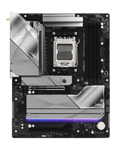 Asrock X870 Livemixer Wifi Amd X870 Gniazdo Am5 Atx