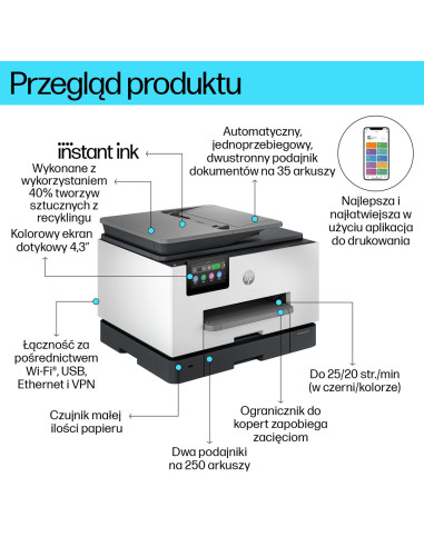 Hp Officejet Pro Urządzenie Wielofunkcyjne 9132E