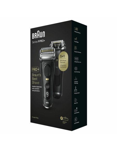 Braun Series 9 Pro+ 9510S Wet & Dry Golarka Foliowa Przycinarka Czarny