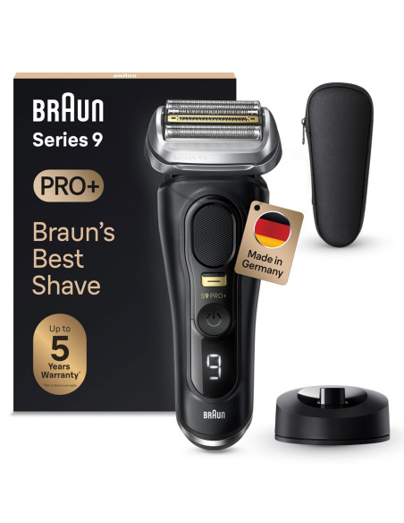 Braun Series 9 Pro+ 9510S Wet & Dry Golarka Foliowa Przycinarka Czarny