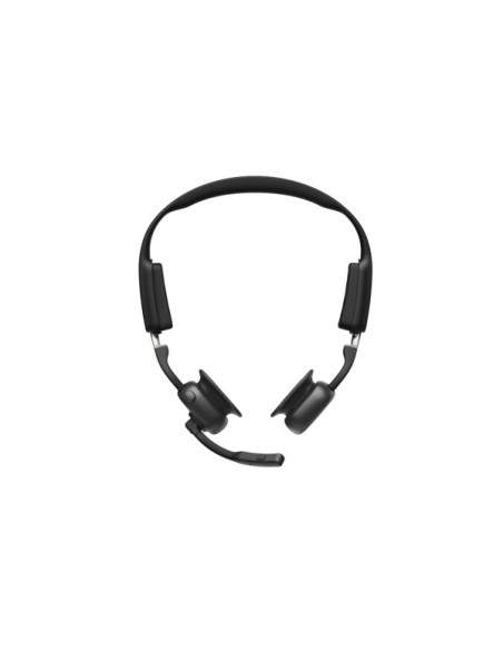 Shokz C610-An-Bk Słuchawki/Zestaw Słuchawkowy Bezprzewodowy Nauszny Biuro/Centrum Telefoniczne Bluetooth Czarny