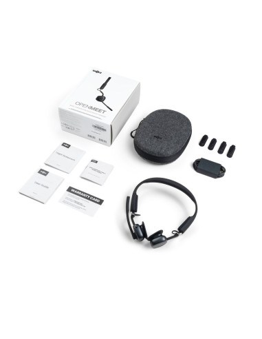 Shokz C610-An-Bk Słuchawki/Zestaw Słuchawkowy Bezprzewodowy Nauszny Biuro/Centrum Telefoniczne Bluetooth Czarny
