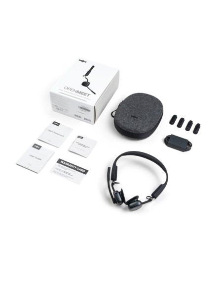 Shokz C610-An-Bk Słuchawki/Zestaw Słuchawkowy Bezprzewodowy Nauszny Biuro/Centrum Telefoniczne Bluetooth Czarny
