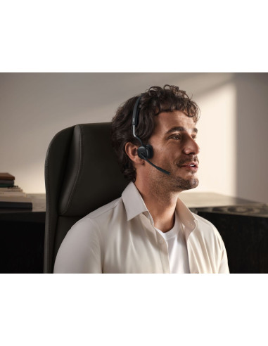 Shokz C610-An-Bk Słuchawki/Zestaw Słuchawkowy Bezprzewodowy Nauszny Biuro/Centrum Telefoniczne Bluetooth Czarny