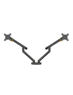 Bakkerelkhuizen Bakker Elkhuizen Flexible Dual - Zestaw Montażowy - Regulowane Podwójne Ramię - Do 2 Monitorów - Aluminium, Stal