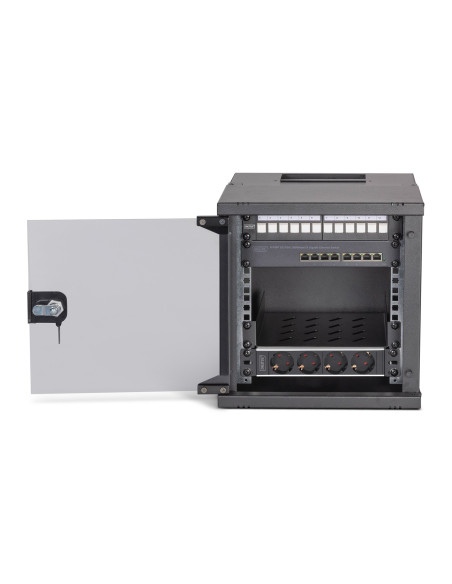 Digitus Zestaw Sieciowy Soho Pro, 254 Mm (10") - 6U, 315 X 300 Mm (Szer. X Gł.)