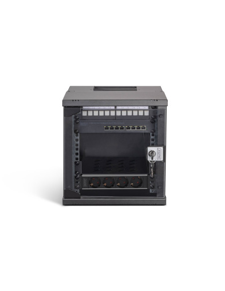 Digitus Zestaw Sieciowy Soho Pro, 254 Mm (10") - 6U, 315 X 300 Mm (Szer. X Gł.)