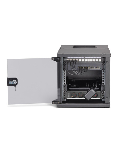 Digitus Zestaw Sieciowy Soho Pro, 254 Mm (10") - 6U, 315 X 300 Mm (Szer. X Gł.)