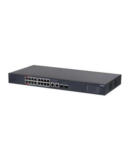 Dahua Technology Cs4220-16Gt-135 Przełącznik Sieciowy Zarządzany L2 Gigabit Ethernet (10/100/1000) Obsługa Poe Czarny