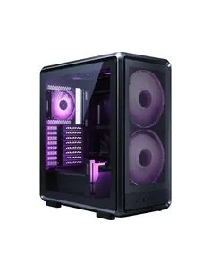 Cooler Master Masterframe 500 Mesh Midi Tower Czarny, Przezroczysty 2