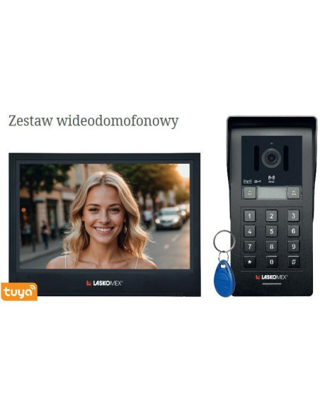 Laskomex Zestaw Wideodomofonowy 2-Wire Ip Gemini Zest