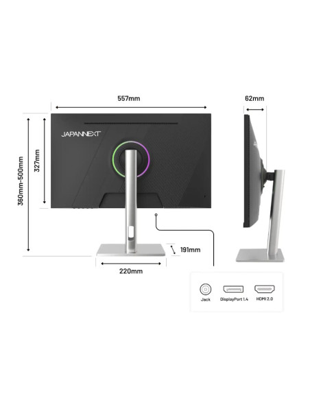 Monitor Japannext 62,2 Cm Jn-Ips245G320F-Hsp 16:9 Hdmi/Dp Fhd