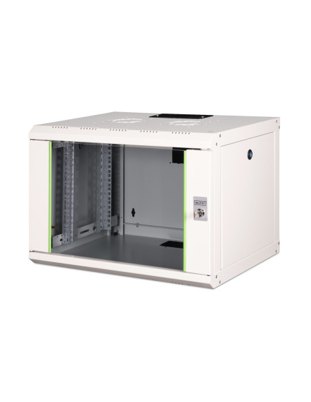 Digitus Szafa Sieciowa Wisząca Unique 19" 7U Rack 600X450, Drzwi Szyba, Szary, Niedzielona, Złożona, 100Kg