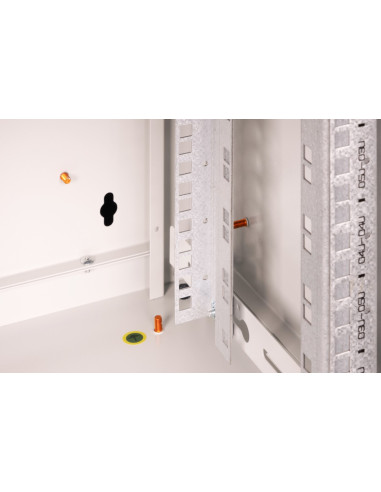 Digitus Szafa Sieciowa Wisząca Unique 19" 7U Rack 600X450, Drzwi Szyba, Szary, Niedzielona, Złożona, 100Kg