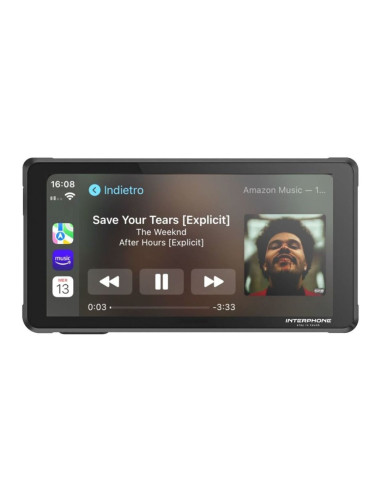 Wyświetlacz Interphone Sync55 Smart Display (Car Play/Android Auto) Black