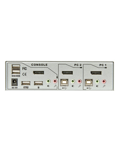Lindy 39304 Przełącznik Kvm Srebrny
