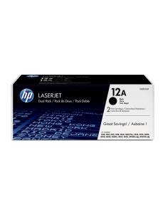 Toner Cartridge 12A Black/Dual Pack