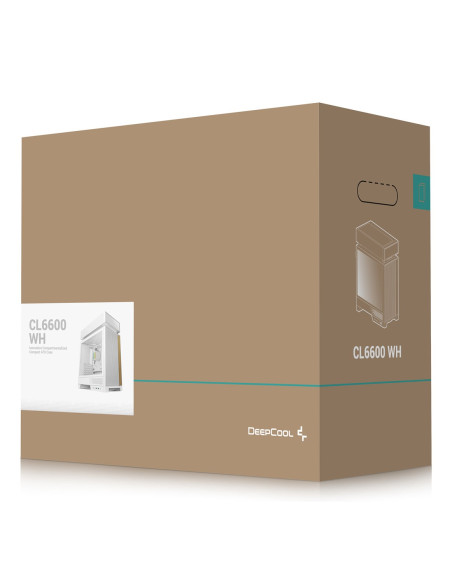 Deepcool Cl6600 Wh Midi Tower Biały