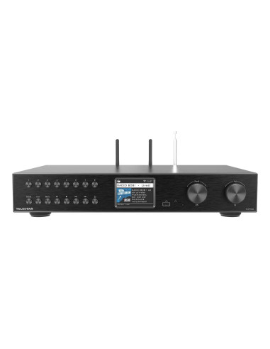 Moduł Hifi Telestar Top 500 Czarne Wielofunkcyjne Radia