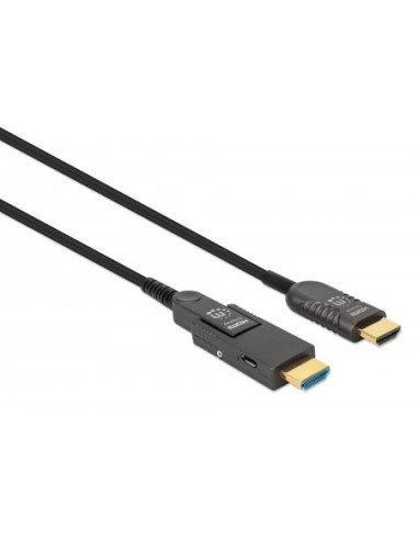 Manhattan 355544 Kabel Hdmi 70 M Hdmi Typu A (Standard) Hdmi Typu D (Micro) Czarny