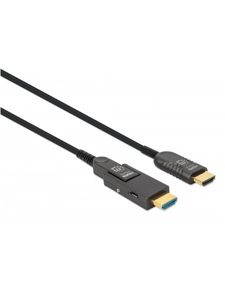 Manhattan 355544 Kabel Hdmi 70 M Hdmi Typu A (Standard) Hdmi Typu D (Micro) Czarny